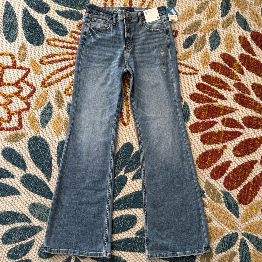 AERO High Rise Flare 
Stretch 
Size-8